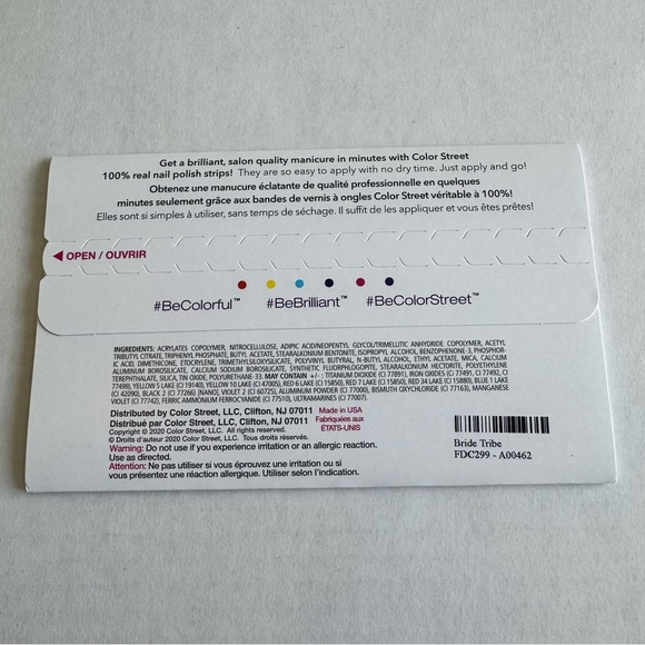 *Retired* Color Street: Bride Tribe | Pale Pink White Ombre Bridal Elegant - Picture 4 of 13